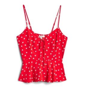 Nine Britton Tallie Cropped Sweetheart Cami M NWT
